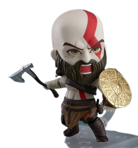 مجسم شخصية كريتوس God Of War بطول 10 سم | God Of War Kratos Action Figure Collectible Statue 10cm