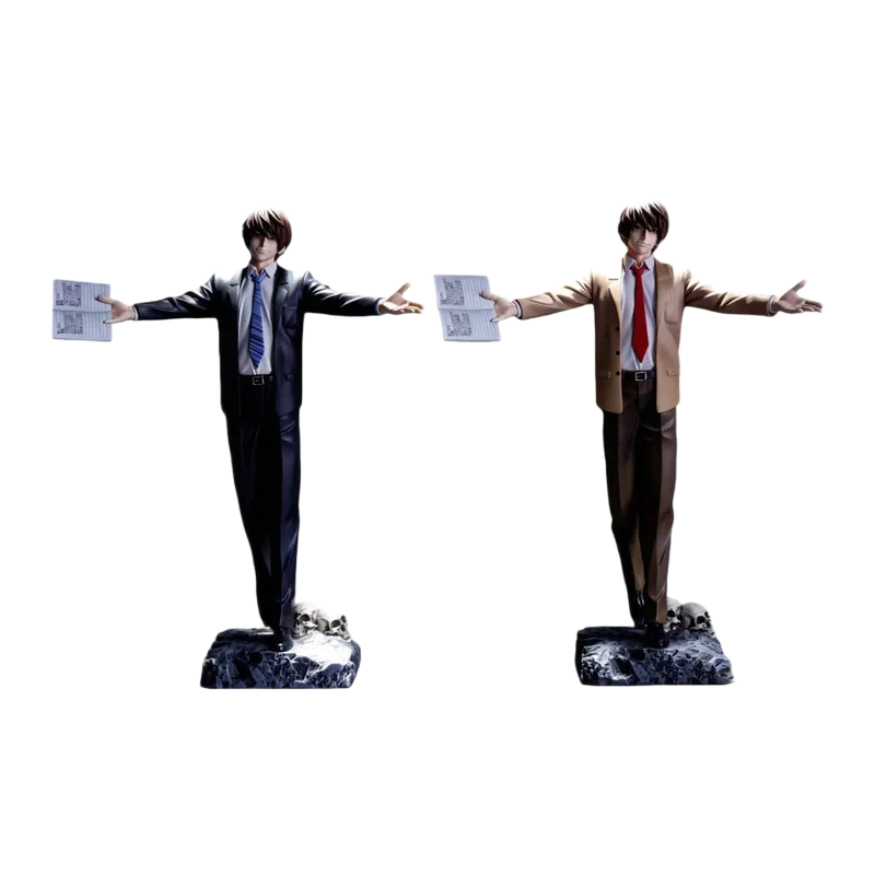 مجسم شخصية لايت ياغامي (ديث نوت) متوفر بلونين بطول 27 سم | Death Note Yagami Light Action Figure 27cm - الصورة 5